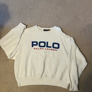 Women’s Ralph Lauren Polo crew neck sweatshirt.